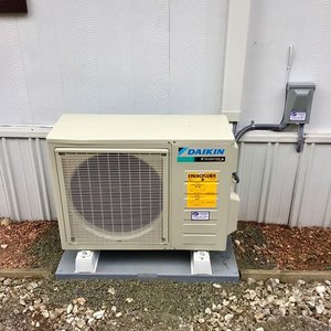 ductless heat pump outdoor system